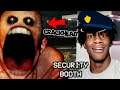 Security is THE WORST Job Ever!!! | Security Booth (Horror Game) [ALL ENDINGS]