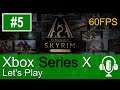 Skyrim Anniversary Xbox Series X Gameplay (Let's Play #5) - 60fps