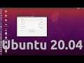 Ubuntu 20.04 with Unity new desktop settings
