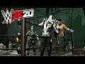 WWE 2K20 - Combat dans un marais hanté avec un arbitre zombie !!!