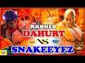 『スト5』スネークアイズ(影ナル者) 対  Dahurt (サガット)｜ SnakeEyez (Kage) VS  Dahurt (Sagat) 『SFV』 🔥FGC🔥