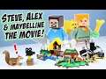 LEGO Minecraft Sets Adventures Steve Alex & Maybelline The Movie! 2020