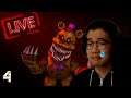 LIVE🔴- Five Nights At Freddy's 4 - Gameplay Deutsch - Angst haben!