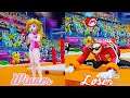 Mario & Sonic London 2012 Dr. Eggman Loses To Peach in Uneven Bars