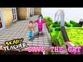 Scary Teacher 3D - All Cat Pranks - Save The Cat from Miss T