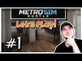"Starting Rags To Riches..." Ep. 1 - Let's Play Metro Sim Hustle