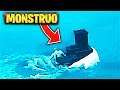 Vídeo Del Monstruo Moviéndose Con El Castillo Por El Agua En Fortnite