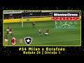 Winning Eleven 2002: BRASIL (PS1) ML #54 Milan x Botafogo | Rodada 24 | Divisão 1