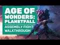 Age Of Wonders: Planetfall Gameplay | Complete Assembly Battle Walkthrough And Impressions