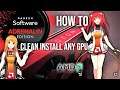 AMD How To Preform Proper Clean Install Gpu Driver 💻 Tech Tips 2020
