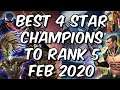 Best 4 Star Champions To Rank 5 February 2020 - Marvel Contest of Champions