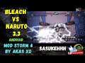 Bleach vs Naruto 3.3 Android - Sasuke vs Deidara (Mod Storm 4)