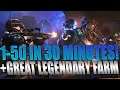 Borderlands 3 - Fastest Way To Level Guide! 1-50 in 30 Minutes + Tons of loot