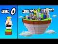 Building MAX LEVEL SKY BLOCK CITY! // Roblox sky block