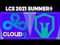 C9 vs IMT - LCS 2021 Summer Split Week 3 Day 2 - Cloud9 vs Immortals