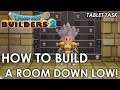 Dragon Quest Builders 2 - How to build a room somewhere down low! (Guide)