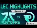 FNC vs OG Highlights Game 1 Playoffs Round2 LEC Spring 2020 Fnatic vs Origen LEC Highlights 2020 by