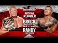 FULL MATCH   Randy Orton vs Brock Lesnar : WWE Championship Match : Royal Rumble 2020 WWE 2K20