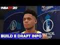 NBA 2K20 - Carriera BUILD INFO & DRAFT COMBINE