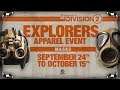 The Division 2 Explorers Apparel Event Is Now Live | CHANGES IN CACHE SYSTEM | All Outfits Revealed