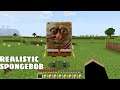 This is the REALISTIC SPONGEBOB CURSED in Minecraft - Coffin Meme