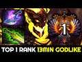 Top 1 Rank Mid Shadow Fiend with Arcane Blink & Ethereal Blade