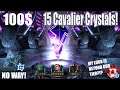 15x 6 Star Cavalier Crystal Opening! - INSANE LUCK ?!? - Marvel Contest of Champions