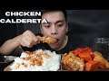 CHICKEN CALDERETA MUKBANG