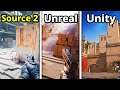 Все ВЕРСИИ CS:GO на Разных ДВИЖКАХ - Unreal Engine 5, SOURCE 2, XBOX КСГО! Как Выглядят кс го?