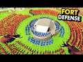 EVERY SINGLE UNIT vs NEW FORT DEFENSE IN TABS (Totally Accurate Battle Simulator Gameplay)