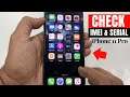 How to Check IMEI Number and Serial Number in iPhone 11 Pro