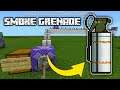 How to make a Smoke Grenade in Minecraft using Command Block