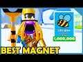 I Bought The Ultra Bee Magnet And Became A Millionaire In Roblox Magnet Simulator