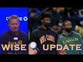 📺 Kerr gives Wiseman update: “incremental approach…5-on-0…live work (in SF while team on roadtrip)