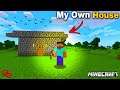 अब किराए पर नहीं रहूँगा😂 - Making My Own House - Minecraft Hindi