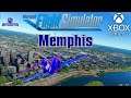 Microsoft Flight Simulator: Flying over Memphis, TN! (Xbox Series X)