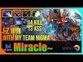 Miracle - Troll Warlord | EZ WIN with My TEAM NIGMA | Dota 2 Pro Players Gameplay | Spotnet Dota2