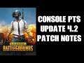 PUBG PS4 Xbox Console PTS Update 4.4 Patch Notes (21st / 22nd Aug '19)
