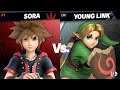 Super Smash Bros. Ultimate - Sora vs. Young Link (CPU 8)