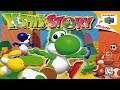 TAP (N64) Yoshi's Story - Intro & Story Mode (All Melons & No Damage & Three Big Hearts) Level 1