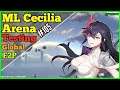 Testing Fallen Cecilia in Arena EPIC SEVEN PVP Gameplay #105 Epic 7 F2P Epic7 [Global Challenger]