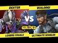 The Grind 163 Losers Finals - Wal00gi (Snake) Vs. Dexter (Wolf) Smash Ultimate - SSBU