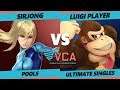 VCA19 - BERG | Sirjon (ZSS) Vs. Luigi player (Donkey Kong) Smash Ultimate Tournament Pools