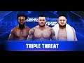 WWE-2K19-Kofi Kingston vs. Randy Orton vs Samoa Joe -WWE Triple Threat Match-SmackDown Live 2019