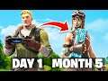 5 Month PS4 to PC Progression! Controller to KBM Fortnite Progression! (Controller to KBM Fortnite)