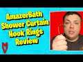 AmazerBath Shower Curtain Hook Rings Review || MumblesVideos Product Review