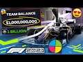 HOW QUICKLY CAN YOU GET A MAXED OUT CAR IN F1 2021 MY TEAM CAREER MODE?! $1 BILLION & R&D POINTS!