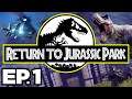 🔧 FIXING ISLA NUBLAR, PHOTOGRAPHING DINOSAURS!! - Return to Jurassic Park Ep.1 (Gameplay Let's Play)