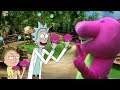 Rick & Morty Vs Barney The Dinosaur