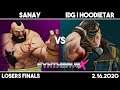 Sanay (Zangief) vs IDG | Hoodietar (Ed) | SFV Losers Finals | Synthwave X #20